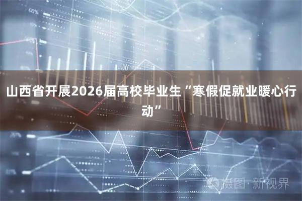 山西省开展2026届高校毕业生“寒假促就业暖心行动”