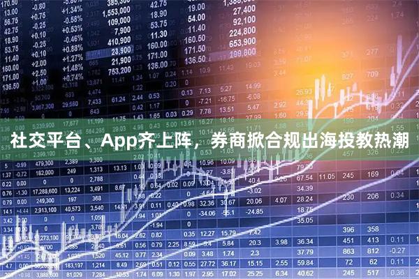 社交平台、App齐上阵，券商掀合规出海投教热潮